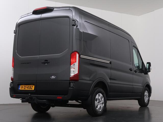 Ford TRANSIT 350 | 2.0 TDCI | Aut. | L2 H2 | LIMITED | 2-ZITS | 360 GRADEN CAMERA | LAADRUIMTE PAKKET | ADAPTIVE CRUISE | APPLE CARPLAY / ANDROID AUTO | DODEHOEK DETECTIE | BI-XENON | METALLIC | TREKAAK 2800 KG AHW