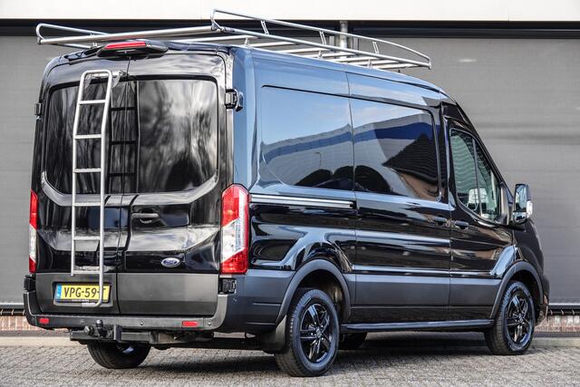 Ford TRANSIT L2H2 2.0Tdci 170Pk Aut. | 310 | Raptor Edition | 2xSchuifdeur | Achteruitrijcamera | Imperiaal | Trekhaak | 16''