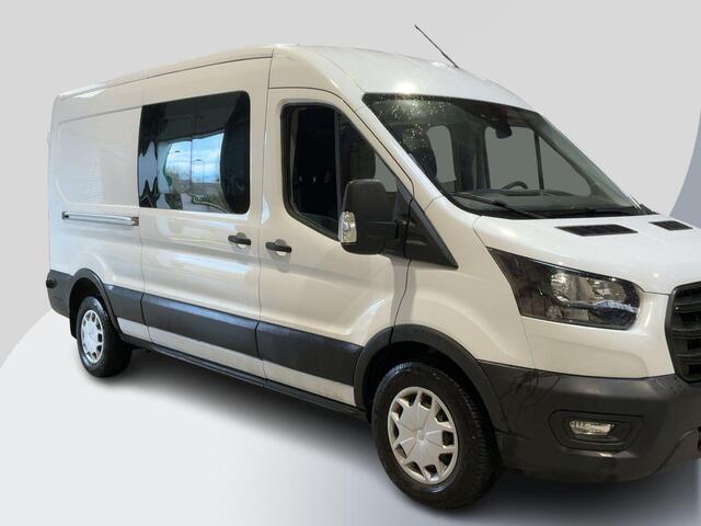 Ford TRANSIT 350 2.0 TDCI L3H2 DC | Dubbele Cabine | Trend | 6 persoons | 170pk | Airco | Trekhaak