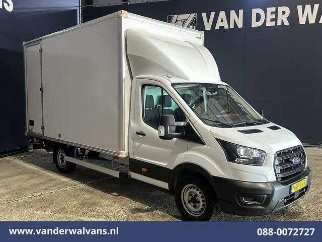 Ford TRANSIT 2.0 TDCI 130pk Bakwagen 232cm Hoog Laadklep Zijdeur Euro6 Airco | Lat om Lat betimmering Bijrijdersbank