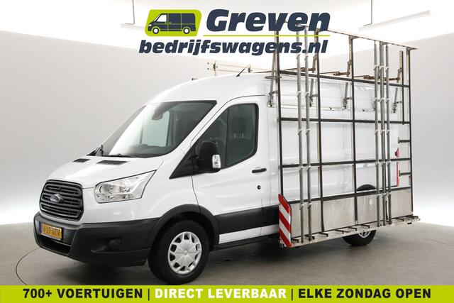 Ford TRANSIT 2.0 TDCI L2H2 | Euro6 | 170PK | 2800kg Trekgew. | Glasresteel | Airco | Cruise | 3-Zits | Trekh. | Glasauto | Parkeersens.