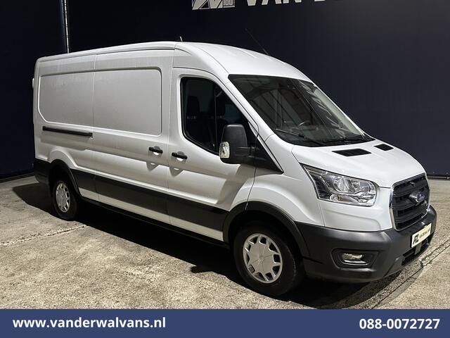 Ford TRANSIT 2.0 TDCI 170pk L3H2 Euro6 Airco | Camera | Apple Carplay | Cruisecontrol | 2800kg Trekhaak Android Auto, Stoelverwarming, Verwarmde voorruit, Parkeersensoren, Bijrijdersbank