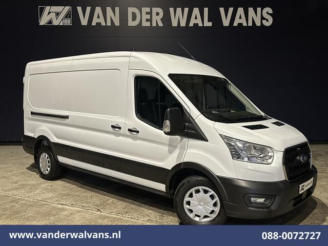 Ford TRANSIT 2.0 TDCI 170pk L3H2 Euro6 Airco | Camera | Apple Carplay | Cruisecontrol | 2500kg Trekhaak Android Auto, Verwarmde voorruit, Parkeersensoren, Bijrijdersbank