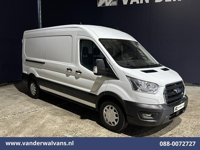 Ford TRANSIT 2.0 TDCI 170pk L3H2 Euro6 Airco | Camera | Apple Carplay | Cruisecontrol | 2500kg Trekhaak Android Auto, Verwarmde voorruit, Parkeersensoren, Bijrijdersbank