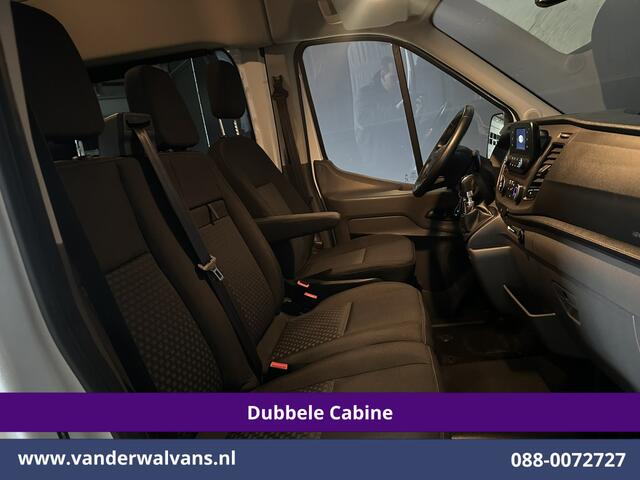 Ford TRANSIT 2.0 TDCI 130pk L3H3 Dubbele Cabine Euro6 Airco | 7-Zits | Cruisecontrol | Verwarmde voorruit Parkeersensoren