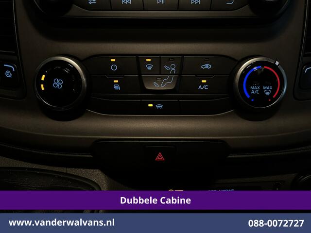 Ford TRANSIT 2.0 TDCI 130pk L3H3 Dubbele Cabine Euro6 Airco | 7-Zits | Cruisecontrol | Verwarmde voorruit Parkeersensoren