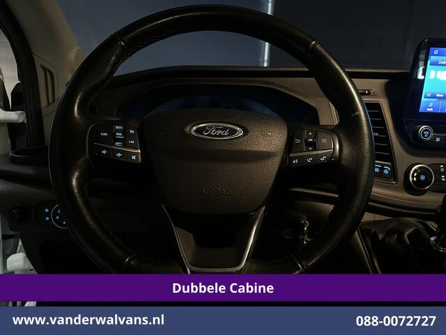 Ford TRANSIT 2.0 TDCI 170pk L3H2 Dubbele Cabine 3500kg Trekhaak Euro6 Airco | 6-Zits | Camera | Navigatie | Apple Carplay Cruisecontrol, Parkeersensoren, Verwarmde voorruit