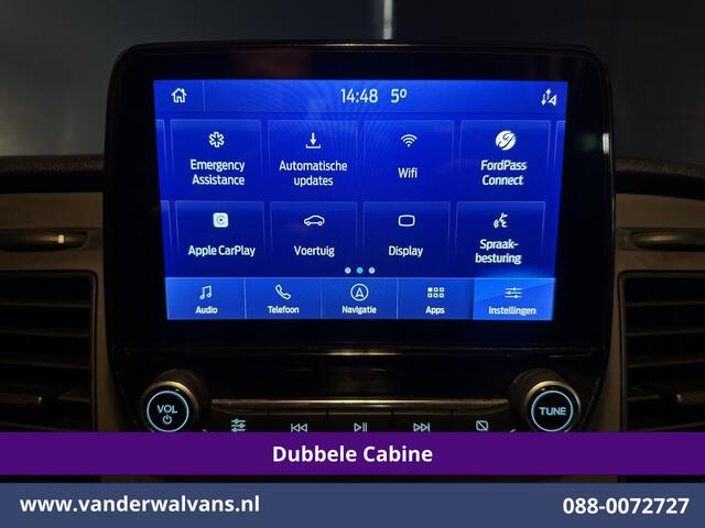 Ford TRANSIT 2.0 TDCI 170pk L3H2 Dubbele Cabine 3500kg Trekhaak Euro6 Airco | 6-Zits | Camera | Navigatie | Apple Carplay Cruisecontrol, Parkeersensoren, Verwarmde voorruit