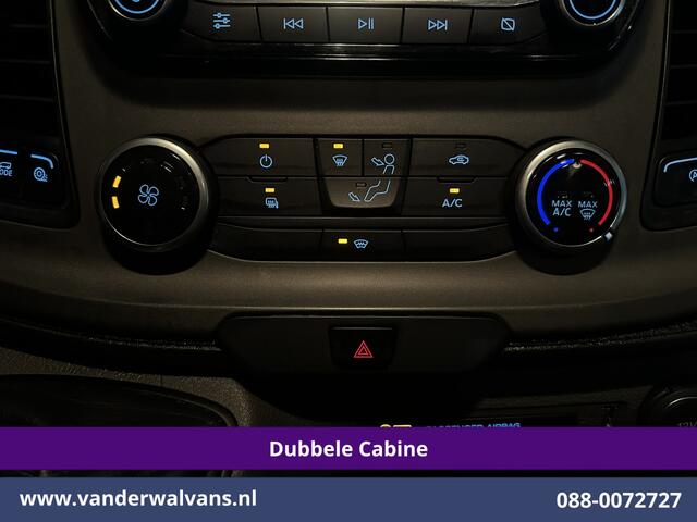 Ford TRANSIT 2.0 TDCI 170pk L3H2 Dubbele Cabine 3500kg Trekhaak Euro6 Airco | 6-Zits | Camera | Navigatie | Apple Carplay Cruisecontrol, Parkeersensoren, Verwarmde voorruit