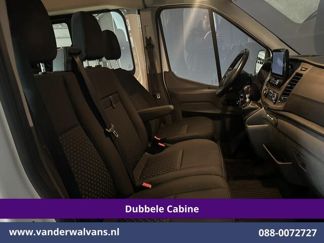 Ford TRANSIT 2.0 TDCI 170pk L3H2 Dubbele Cabine 3500kg Trekhaak Euro6 Airco | 6-Zits | Camera | Navigatie | Apple Carplay Cruisecontrol, Parkeersensoren, Verwarmde voorruit