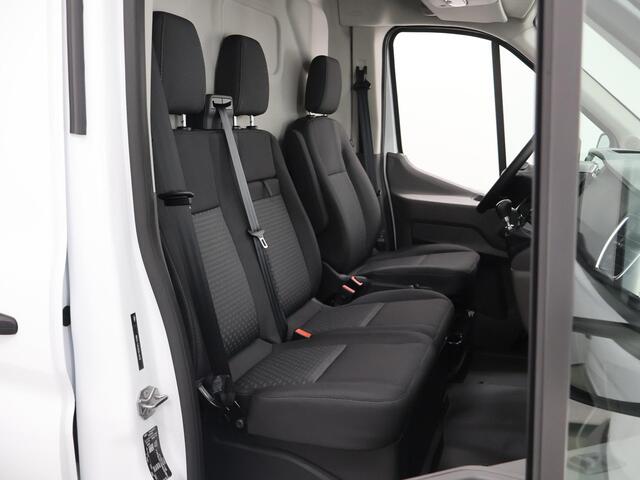 Ford TRANSIT 350 | 2.0 TDCI | L3 H2 | TREND | TREKHAAK 2500 KG AHW | CLIMATE CONTROL | NAVIGATIE | PARKEERSENSOREN V+A | CRUISE CONTROL | BIJRIJDERSBANK | LAADRUIMTE PAKKET | APPLE CARPLAY / ANDROID AUTO | STOEVERWARMING