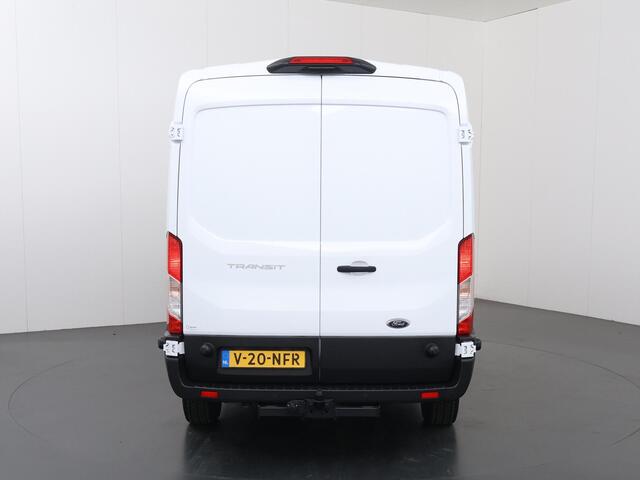 Ford TRANSIT 350 | 2.0 TDCI | L3 H2 | Trend | TREKHAAK 2500 KG AHW | CLIMATE CONTROL | NAVIGATIE | PARKEERSENSOREN V+A | CRUISE CONTROL | BIJRIJDERSBANK | LAADRUIMTE PAKKET | APPLE CARPLAY / ANDROID AUTO | STOEVERWARMING