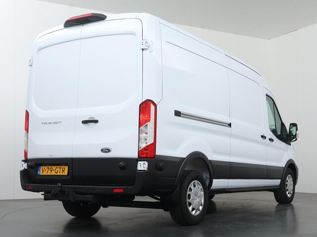 Ford TRANSIT 350 | 2.0 TDCI | L3 H2 | Trend | TREKHAAK 2500 KG AHW | CLIMATE CONTROL | NAVIGATIE | PARKEERSENSOREN V+A | CRUISE CONTROL | BIJRIJDERSBANK | LAADRUIMTE PAKKET | APPLE CARPLAY / ANDROID AUTO | STOEVERWARMING