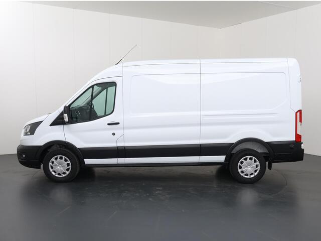 Ford TRANSIT 350 | 2.0 TDCI | L3 H2 | Trend | TREKHAAK 2500 KG AHW | CLIMATE CONTROL | NAVIGATIE | PARKEERSENSOREN V+A | CRUISE CONTROL | BIJRIJDERSBANK | LAADRUIMTE PAKKET | APPLE CARPLAY / ANDROID AUTO | STOEVERWARMING