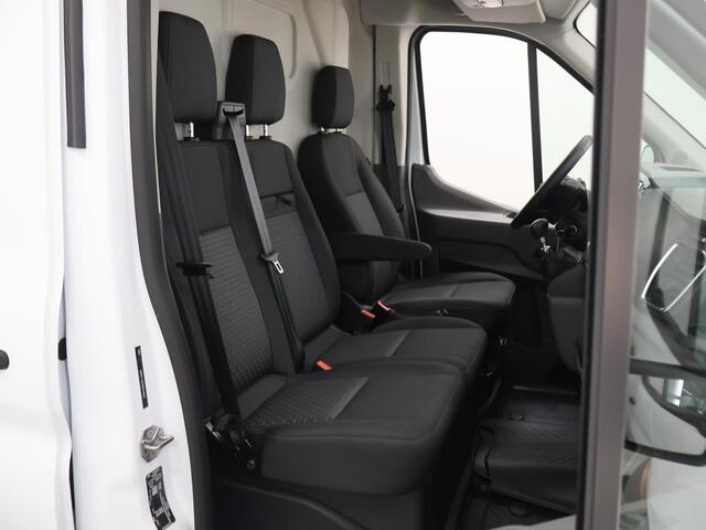 Ford TRANSIT 350 | 2.0 TDCI | L3 H2 | Trend | TREKHAAK 2500 KG AHW | CLIMATE CONTROL | NAVIGATIE | PARKEERSENSOREN V+A | CRUISE CONTROL | BIJRIJDERSBANK | LAADRUIMTE PAKKET | APPLE CARPLAY / ANDROID AUTO | STOEVERWARMING