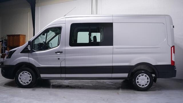 Ford TRANSIT 2.0 TDCi 130 pk L3H2 Dubbel Cabine Airco Camera, Trekhaak, PDC V+A, 6-Zits