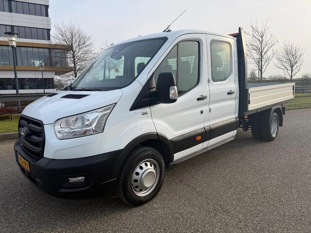 Ford TRANSIT 350 2.0TDCI Dubbelcabine Openlaadbak Airco Camera Trekhaak 10000KM