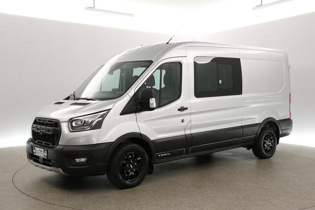 Ford TRANSIT 2.0 TDCI L3H2 170PK Trail | DC | 6-Zits | Airco | Camera | Carplay | Cruise | Bi-Xenon | Trekh. | Parkeersens.