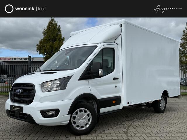 Ford TRANSIT 350 2.0 TDCI | L4 H1 | TREND | BAKWAGEN KARHOF GESLOTEN BAK INCL. OVERLOOP KLEP | UIT VOORRAAD LEVERBAAR | KENTEKEN 2024 | 170 PK | AIRCO | CRUISE CONTROL | DAB+ | LANE-ASSIT | 3-ZITS