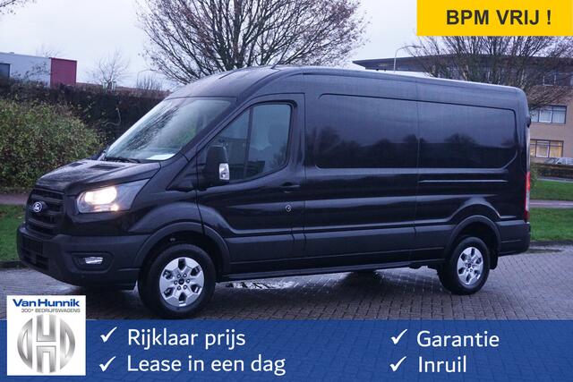 Ford TRANSIT 350L L3H2 Trend 130PK BPM VRIJ Sync4 Navi, Adap. Cruise, 360° Cam, Trekhaak!! NR. A95