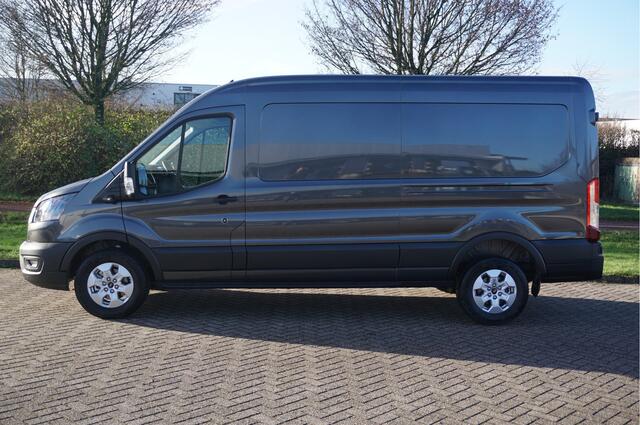 Ford TRANSIT 350L 130PK AUT L3H2 BPM VRIJ!! Sync4 Navi, 360 Camera, LM Velg, Trekhaak!! NR. A96