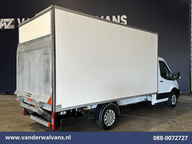 Ford TRANSIT 2.0 TDCI 160pk Bakwagen Laadklep Euro6 Airco | Lat om lat Betimmering | Cruisecontrol Verwarmde voorruit, Bijrijdersbank