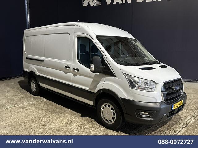 Ford TRANSIT 2.0 TDCI 170pk L3H2 Euro6 Airco | Camera | Apple Carplay | Cruisecontrol | 2500kg Trekhaak Android Auto, Verwarmde voorruit, Parkeersensoren, Bijrijdersbank
