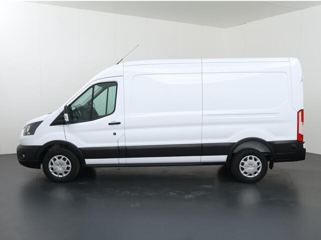 Ford TRANSIT 350 | 2.0 TDCI | L3 H2 | TREND | TREKHAAK 2500 KG AHW | CLIMATE CONTROL | NAVIGATIE | PARKEERSENSOREN V+A | CRUISE CONTROL | BIJRIJDERSBANK | LAADRUIMTE PAKKET | APPLE CARPLAY / ANDROID AUTO | STOEVERWARMING