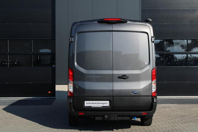 Ford TRANSIT 350 2.0 TDCI L3H2 Trend 130pk - Camper/Grijs Kenteken - Blind Spot - ACC - Trekhaak - Stoelverwarming - Luifel - Rijklaar