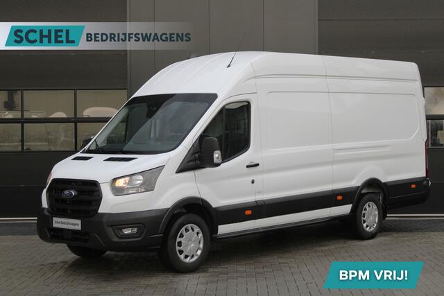 Ford TRANSIT 350 2.0 TDCI L4H3 Trend RWD 130pk - 270gr deuren - Camera - Cruise - Carplay - Airco - PDC - Rijklaar