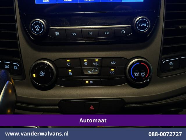 Ford TRANSIT 2.0 TDCI 170pk Automaat L2H2 inrichting Euro6 Airco | Navigatie | Camera | Trekhaak | Imperiaal | Apple Carplay Cruisecontrol, Android Auto, Verwarmde voorruit, Trap, Parkeersensoren, Bijrijdersbank