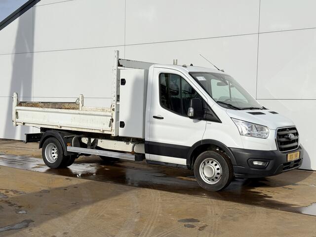 Ford TRANSIT 2.0 TDCI 170PK Kipper Dubbellucht Airco Cruise Control Lane Assist Trekhaak Tipper Benne