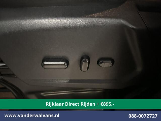 Ford TRANSIT 2.0 TDCI 131pk L3H2 Euro6 *Rijklaar Direct Rijden* Airco | Camera | Navigatie | Apple Carplay | Android Auto | Stoelverwarming Verwarmde voorruit, Cruisecontrol, Parkeersensoren, Elektrisch verstelbare bestuurdersstoel, Bijrijdersbank