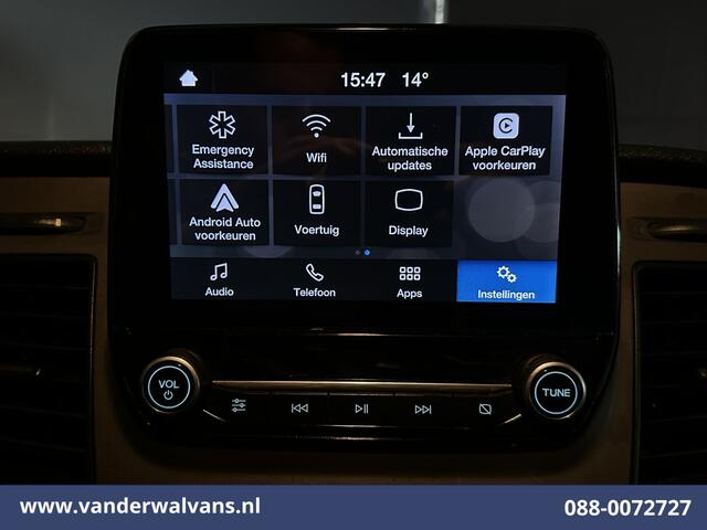 Ford TRANSIT 2.0 TDCI L2H2 Euro6 Airco | Camera | Apple Carplay | 2500kg Trekhaak | Cruisecontrol Android Auto, Verwarmde Voorruit, Parkeersensoren, Bijrijdersbank