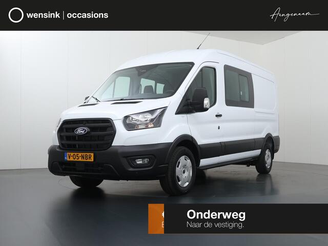 Ford TRANSIT 350 | 2.0 TDCI | L3 H2 | DUBBEL CABINE | TREND | TREKHAAK 2800 KG AHW | CLIMATE CONTROL | PARKEERSENSOREN V+A | CRUISE CONTROL | BIJRIJDERSBANK | LAADRUIMTE PAKKET | APPLE CARPLAY / ANDROID AUTO | STOEVERWARMING | CAMERA