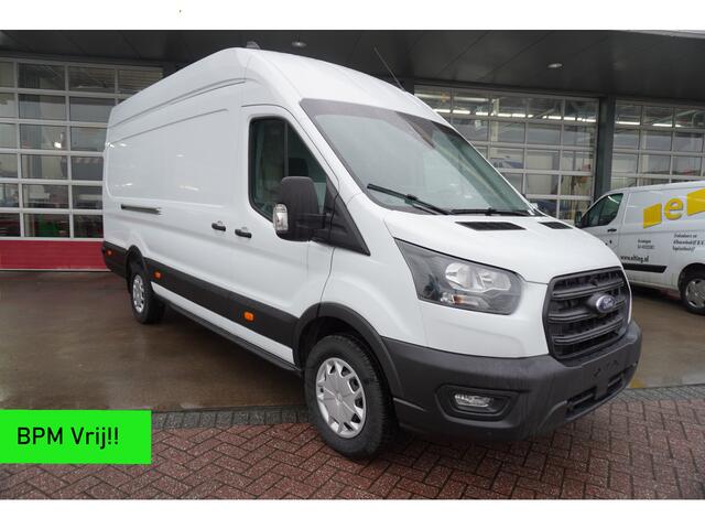 Ford TRANSIT 350E 2.0 TDCI 130PK L4H3 Trend Nr. V190 | Airco | Cruise | Navi | Trekhaak