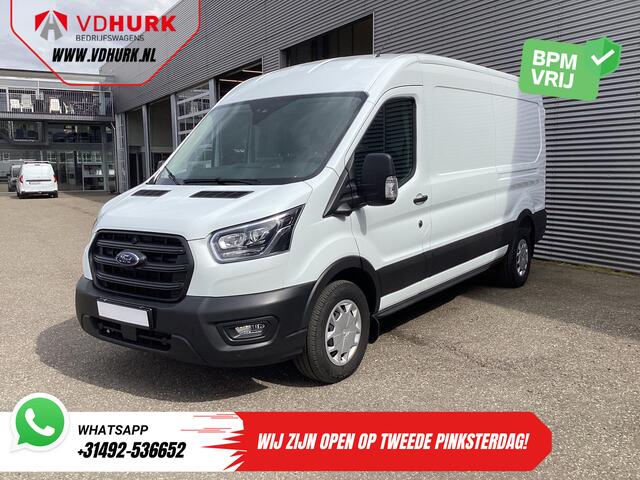 Ford TRANSIT 2.0 TDCI 170 pk Aut. L3H2 Adapt.Cruise/ Bi-Xenon/ 360Gr.Camera/ Carplay/ Climate/ PDC/ Trekhaak