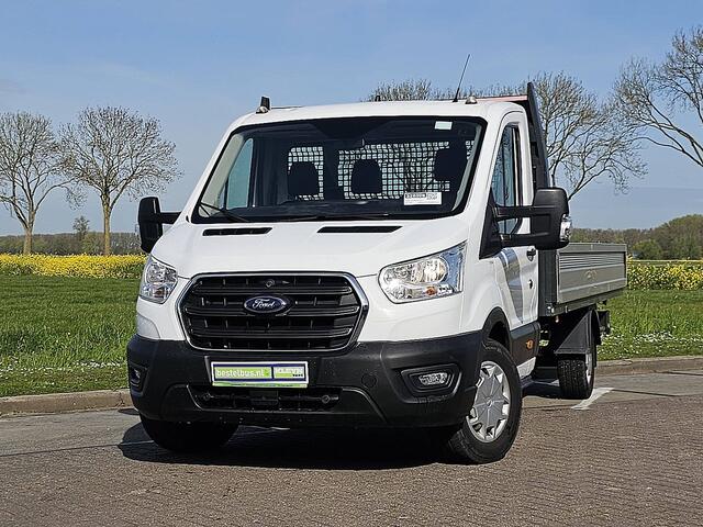 Ford TRANSIT 350 2.0 TDCI L4H1 L4 Open Laadbak Airco Trekhaak PDC Euro6 131 PK!