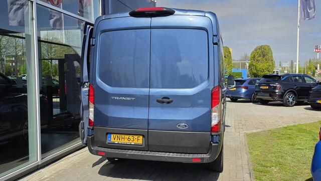 Ford TRANSIT 350 2.0 TDCI L2H2 Trend | NAP | Automaat | 1e eigenaar | 3zits | Bi-Xenon | Carplay | Camera | 360° sensoren | Dubbele schuifdeur! | Blind spot