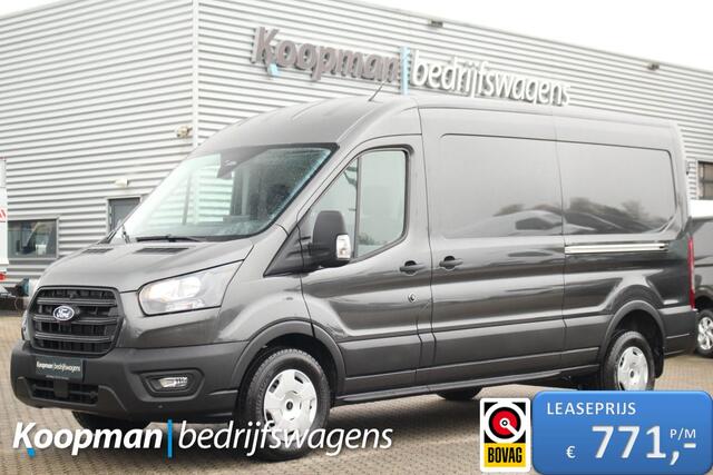 Ford TRANSIT 350 2.0TDCI 165pk L3H2 Trend | Automaat | Nieuw model | L+R Zijdeur | Sync 4 13" | Camera | Carplay/Android | Lease 771,- p/m