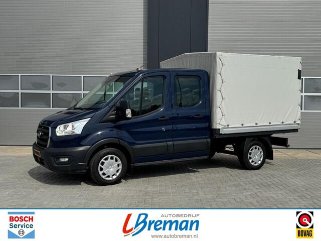 Ford TRANSIT 2.0TDCi 129pk Dubbel Cabine Pick-up met huif