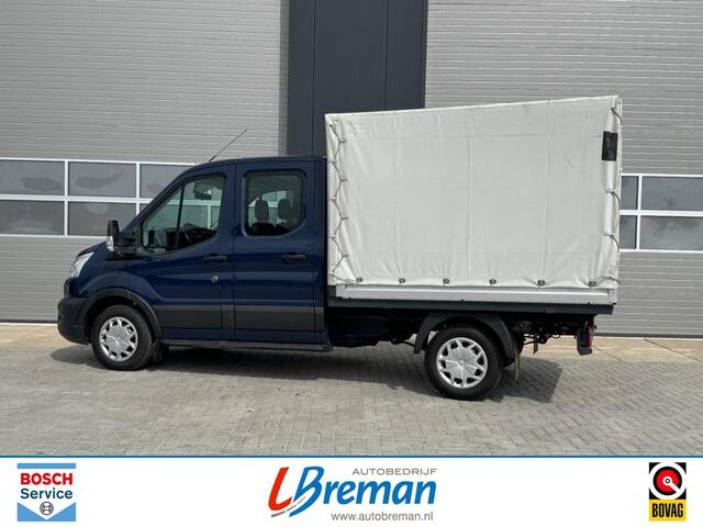 Ford TRANSIT 2.0TDCi 129pk Dubbel Cabine Pick-up met huif