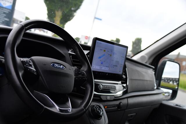 Ford TRANSIT 350 2.0 TDCI L3H2 DC PB Edition Facelift! Virtual, 360 Camera, Adaptieve Cruise, Carplay, Xenon, 165pk, Automaat, Trekhaak, Stuurverwarming, Stoelverwarming, Uniek!