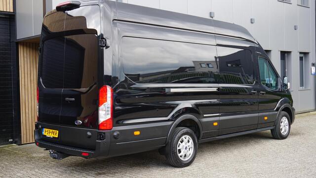 Ford TRANSIT 2.0 TDCI 170pk L4H3 Limited Automaat 3-Zits Xenon A-Camera Trekhaak 16inch LM 9509km! *Unieke Bus*
