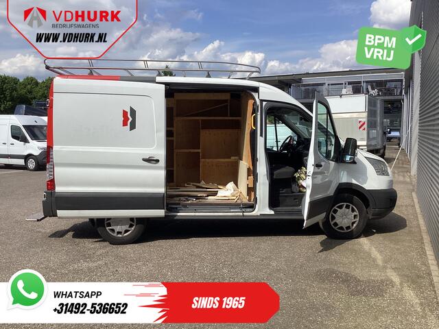 Ford TRANSIT 2.0 TDCI 130 pk L2H2 Trend 2.8t Trekverm./ DB-VV./ Navi/ Camera/ Cruise/ Imperiaal/ Rearstep/ Trekhaak
