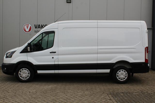 Ford TRANSIT 350 2.0 TDCI L3H2 Trend Nette bedrijfswagen die u nog jaren van dienst kan zijn ! Navigatie, Cruise Controle, Airco, Stoelverwarming, PDC V/A,