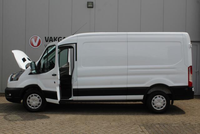 Ford TRANSIT 350 2.0 TDCI L3H2 Trend Nette bedrijfswagen die u nog jaren van dienst kan zijn ! Navigatie, Cruise Controle, Airco, Stoelverwarming, PDC V/A,