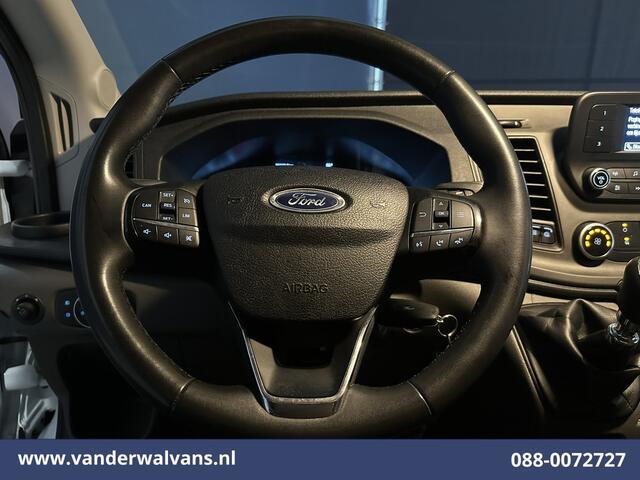 Ford TRANSIT 2.0 TDCI 131pk L4H3 Euro6 Airco | Camera | Cruisecontrol | Verwarmde voorruit Parkeersensoren, Bijrijdersbank