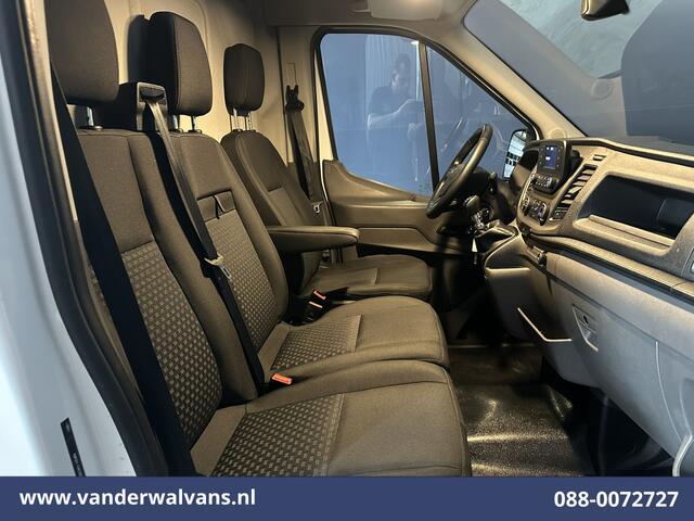 Ford TRANSIT 2.0 TDCI 131pk L4H3 Euro6 Airco | Camera | Cruisecontrol | Verwarmde voorruit Parkeersensoren, Bijrijdersbank