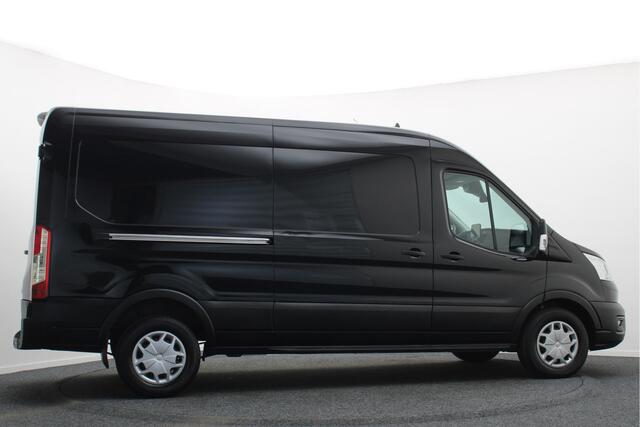Ford TRANSIT 350 2.0 TDCI L3H2 Trend Leer, 3-Zits, Camera, Cruise, Apple Carplay, Rijstrooksensor, PDC, DAB